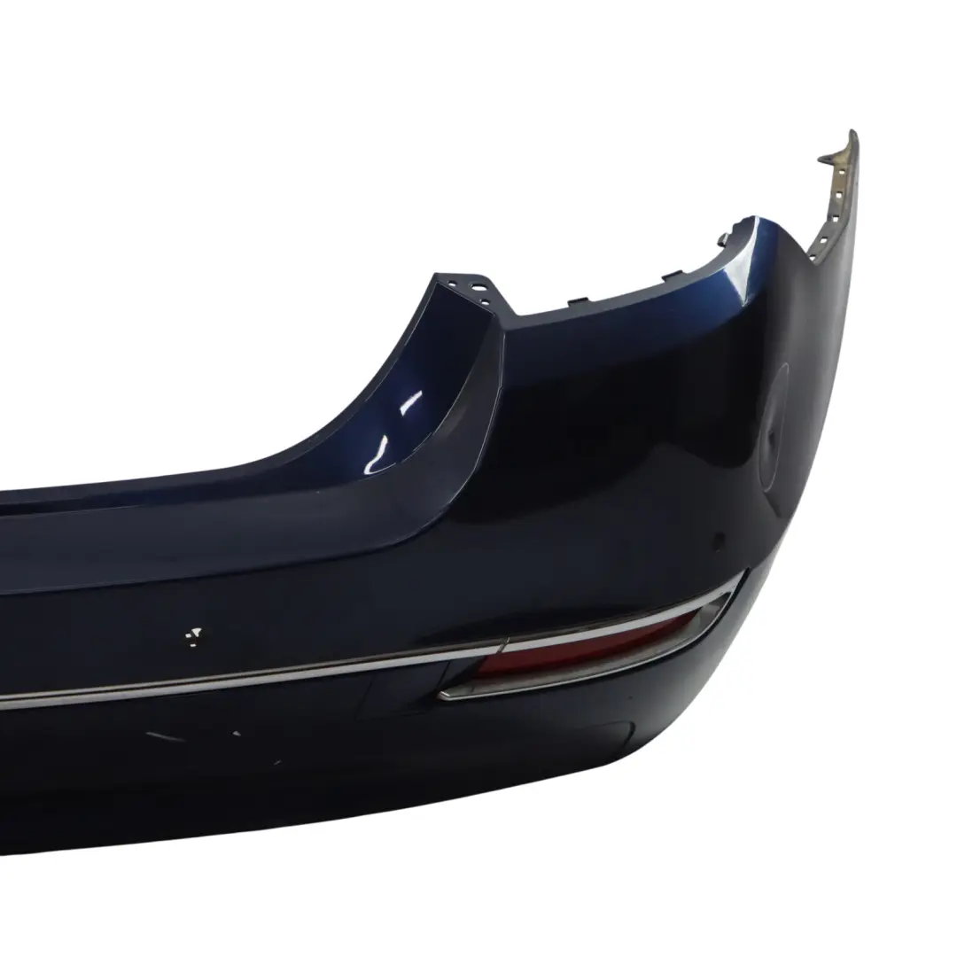 Bumper Panel PDC Covering Mediterranean Blue Metallic - C10 to BMW F10 LCI Rear with Part number 7332773 BMW F10 LCI Rear Bumper Panel PDC Covering Mediterranean Blue Metallic - C10 - SKU 7332773-MED - Part number 7332773