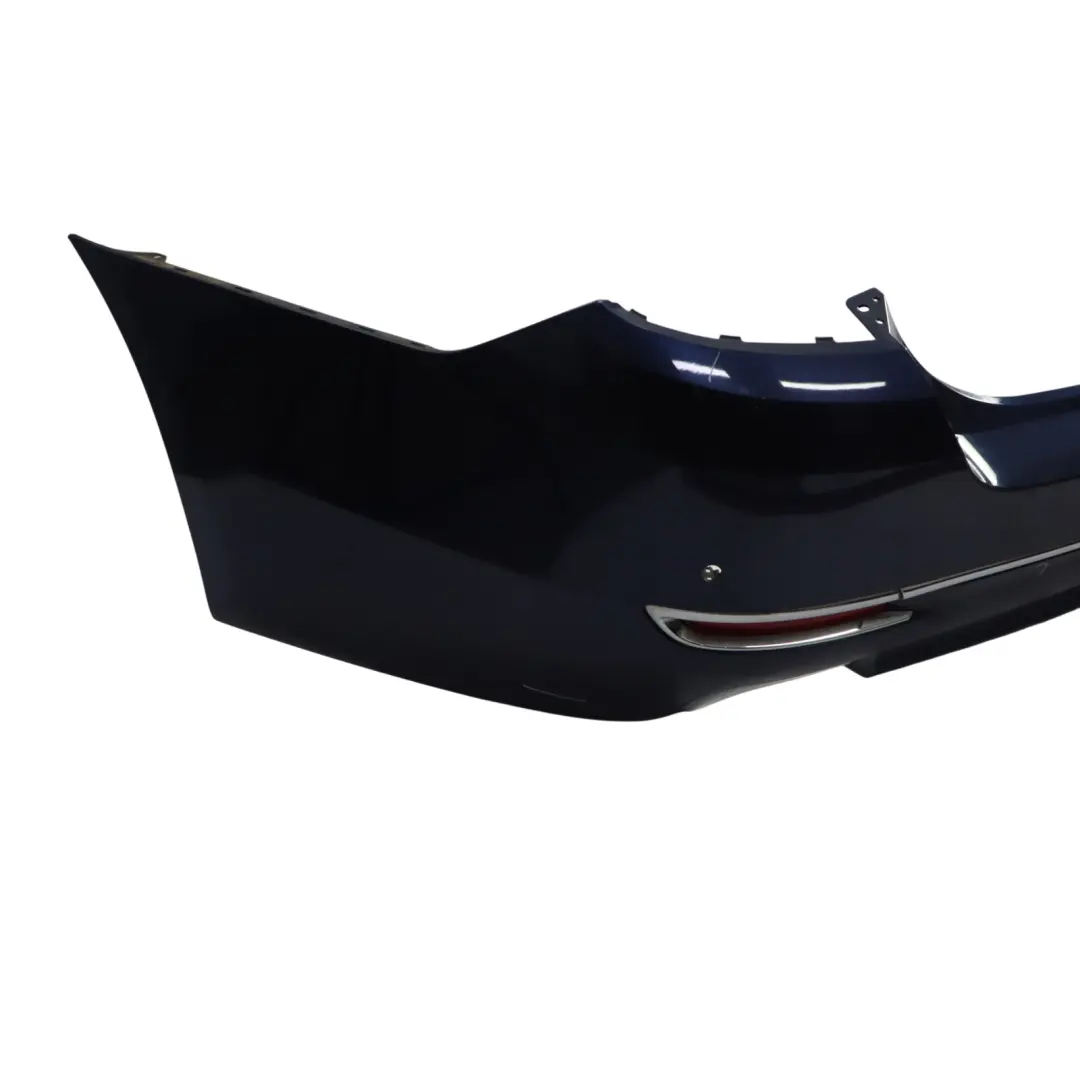 Bumper Panel PDC Covering Mediterranean Blue Metallic - C10 to BMW F10 LCI Rear with Part number 7332773 BMW F10 LCI Rear Bumper Panel PDC Covering Mediterranean Blue Metallic - C10 - SKU 7332773-MED - Part number 7332773