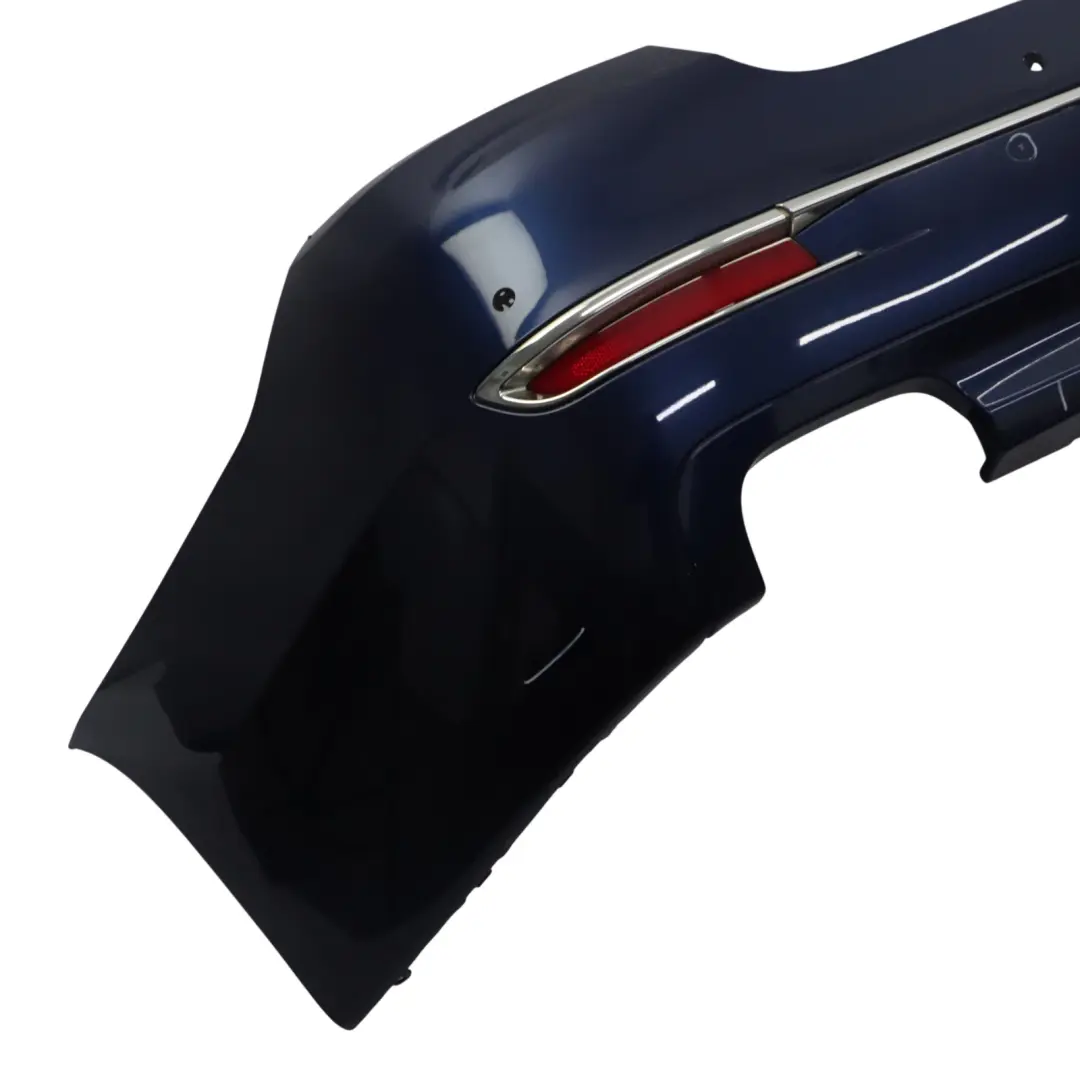 BMW F10 LCI Zderzak Tylny Osłona PDC Mediterranean Blue Metalik - C10 - SKU 7332773-MED - Numer Części 7332773