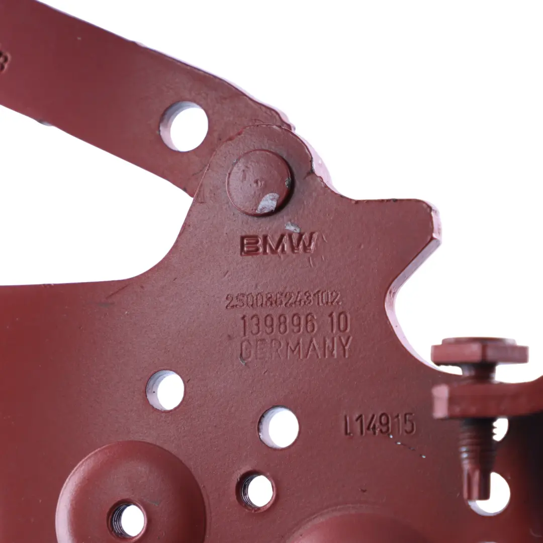 BMW F80 M3 Front Bonnet Hood Hinge Left N/S Sakhir Orange Metallic - B50 - SKU 7336699-SAO - Part number 7336699