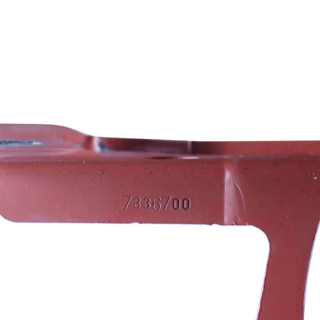 Hood Hinge Bonnet Front Right O/S Sakhir Orange Metallic-B50 to BMW M3 F80 with Part number 7336700 BMW M3 F80 Hood Hinge Bonnet Front Right O/S Sakhir Orange Metallic-B50 - SKU 7336700-SAO - Part number 7336700