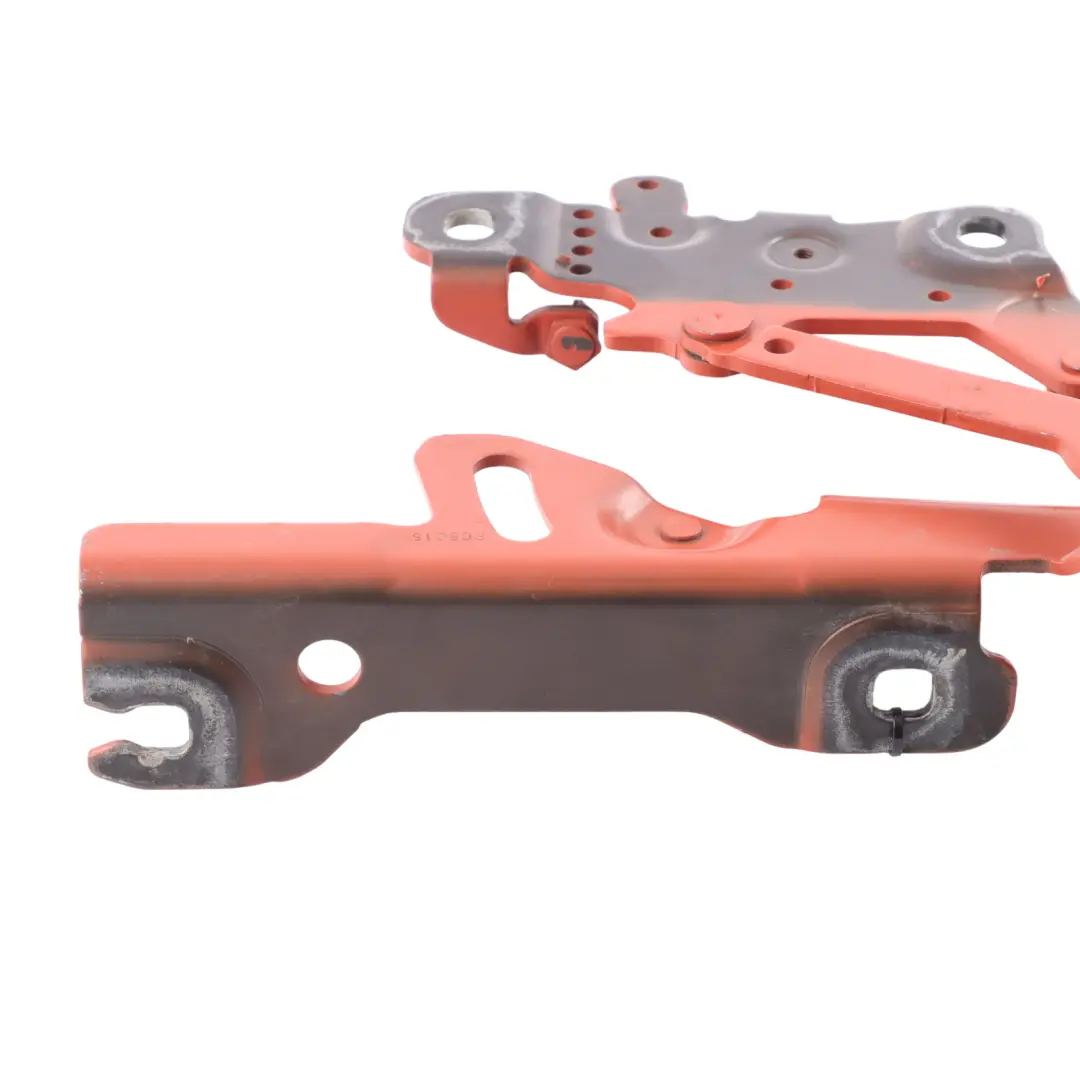 Hood Hinge Bonnet Front Right O/S Sakhir Orange Metallic-B50 to BMW M3 F80 with Part number 7336700 BMW M3 F80 Hood Hinge Bonnet Front Right O/S Sakhir Orange Metallic-B50 - SKU 7336700-SAO - Part number 7336700