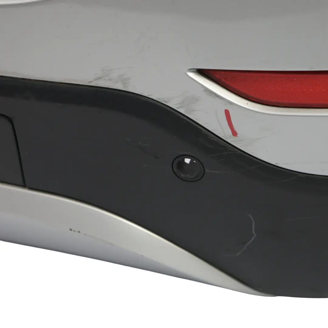 Tylny Zderzak PDC X Line Glacier Silver Srebrny Metalik - A83 do BMW X1 E84 o numerze 7345036 BMW X1 E84 Tylny Zderzak PDC X Line Glacier Silver Srebrny Metalik - A83 - SKU 7345036-GSB1 - Numer Części 7345036