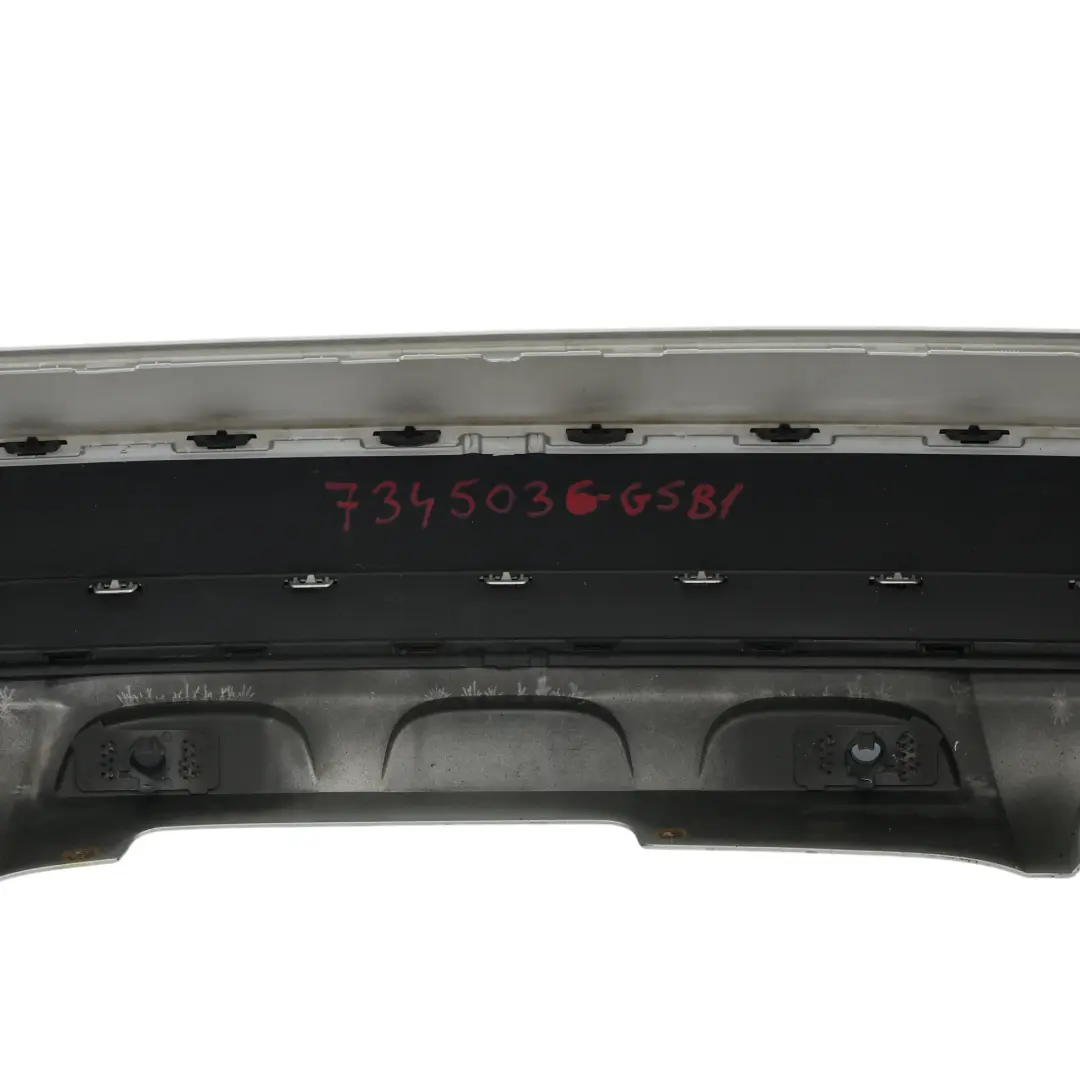 BMW X1 E84 Rear Bumper Trim Panel PDC X Line Glacier Silber Metallic - A83 - SKU 7345036-GSB1 - Part number 7345036