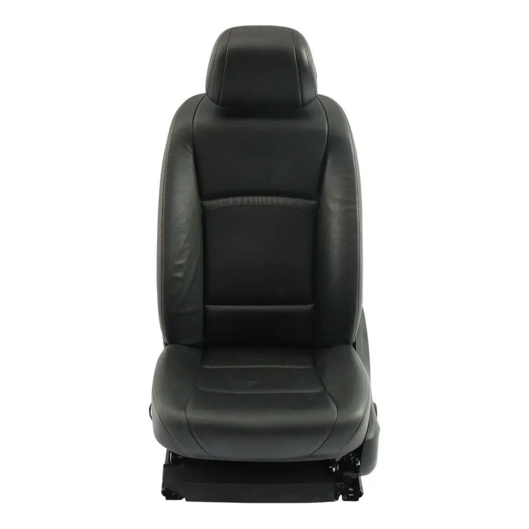 BMW F10 F11 LCI Fotel Przedni Lewy Grzany Skóra Dakota Czarna - SKU 7349807-2 - Numer Części 7349807