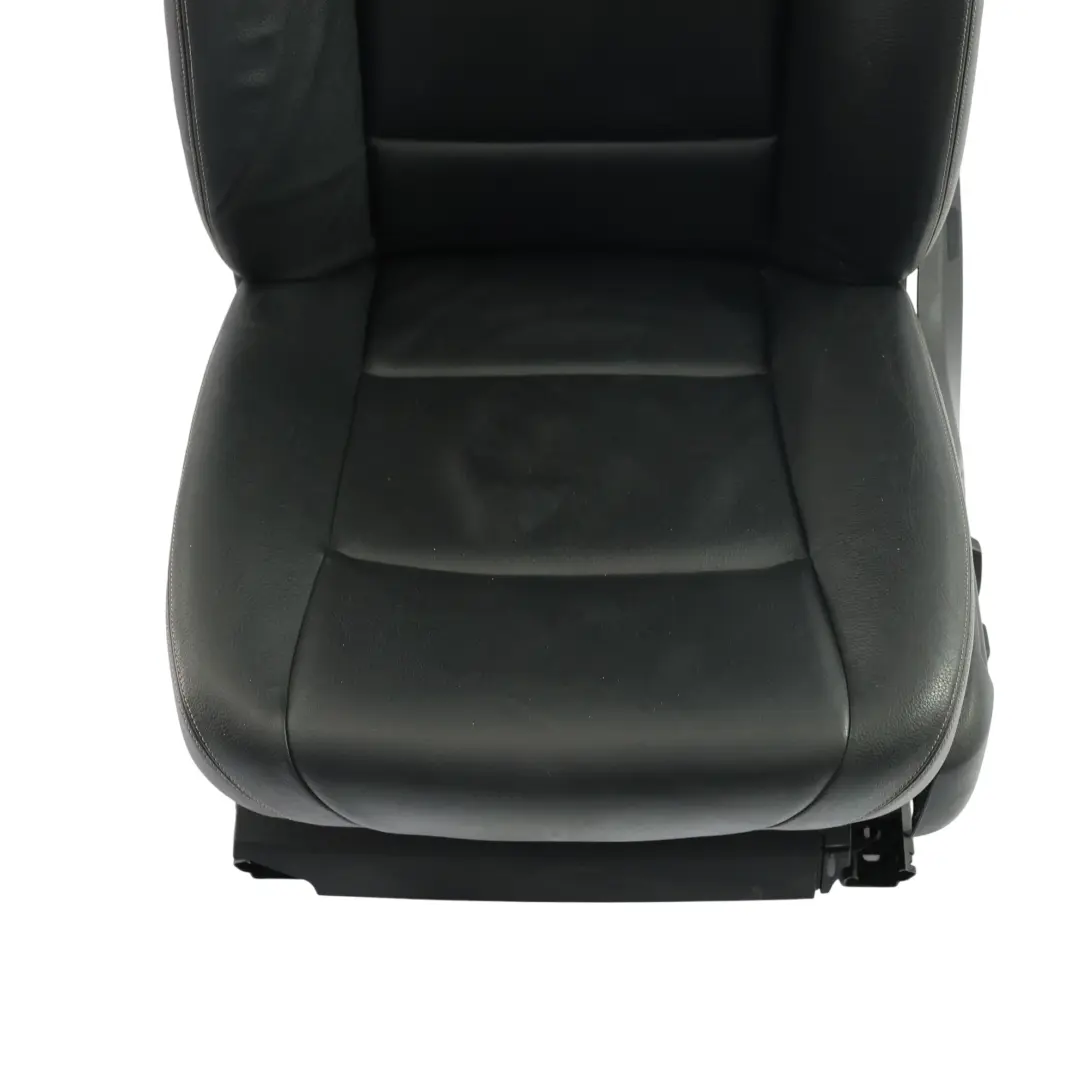 BMW F10 F11 LCI Fotel Przedni Lewy Grzany Skóra Dakota Czarna - SKU 7349807-2 - Numer Części 7349807