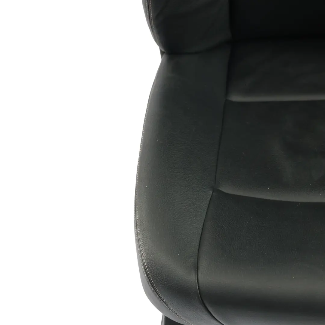 BMW F10 F11 LCI Fotel Przedni Lewy Grzany Skóra Dakota Czarna - SKU 7349807-2 - Numer Części 7349807