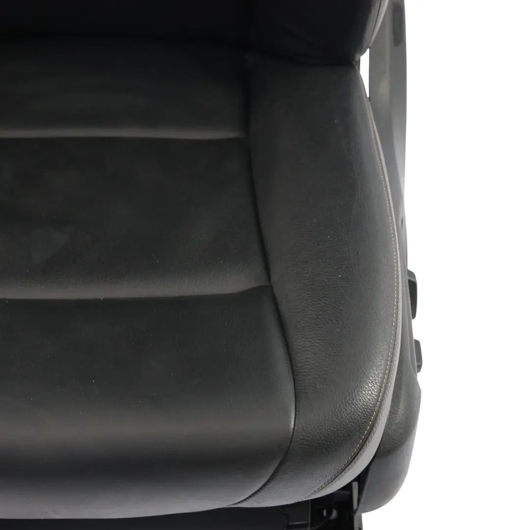 BMW F10 F11 LCI Fotel Przedni Lewy Grzany Skóra Dakota Czarna - SKU 7349807-2 - Numer Części 7349807