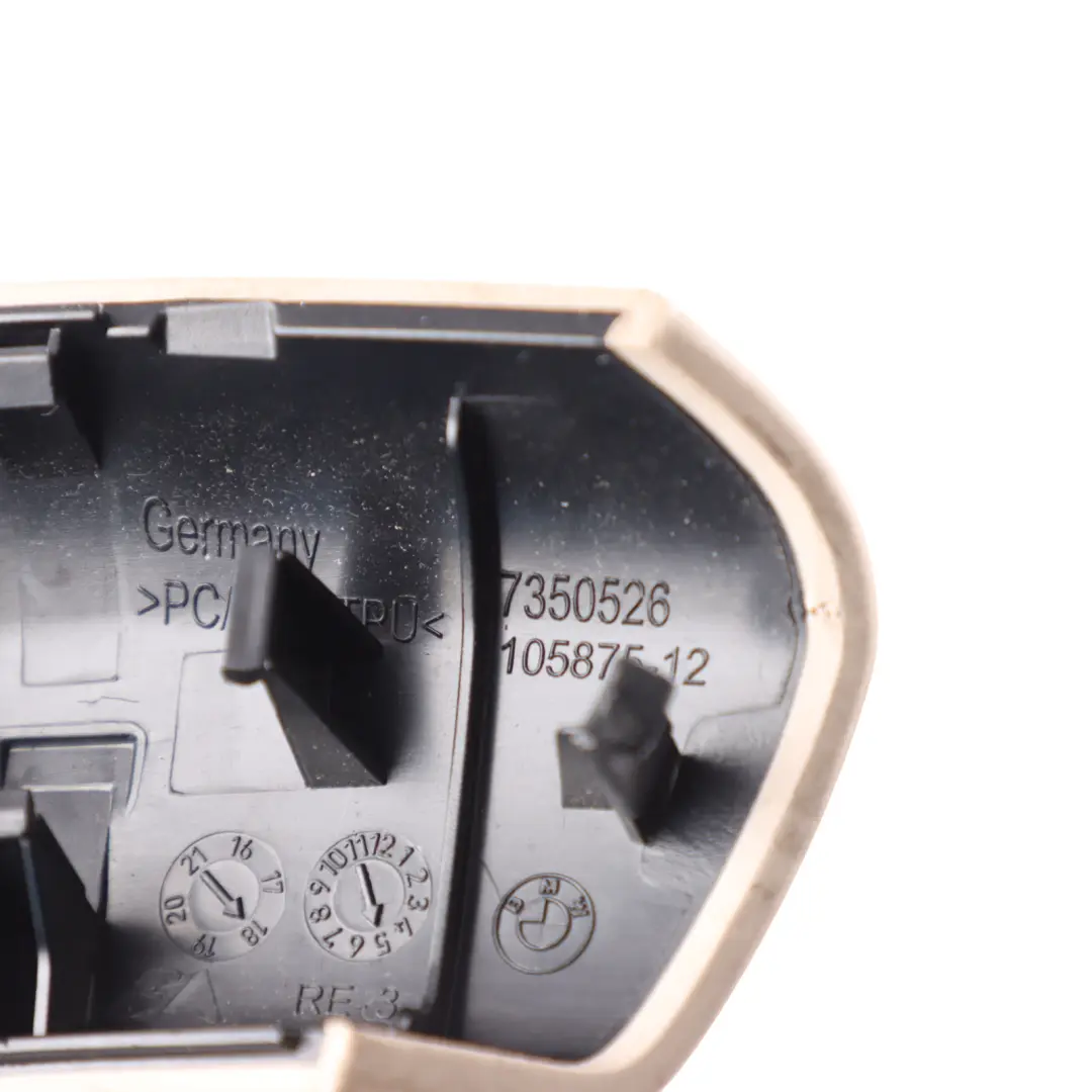 Vorne Hinten Tür Karte Innengriff Abdeckung Rechts Oyster 7350526 für BMW F48 mit Teilenummer 7937876 BMW F48 Vorne Hinten Tür Karte Innengriff Abdeckung Rechts Oyster 7350526 - SKU 7937876 - Teilenummer 7937876