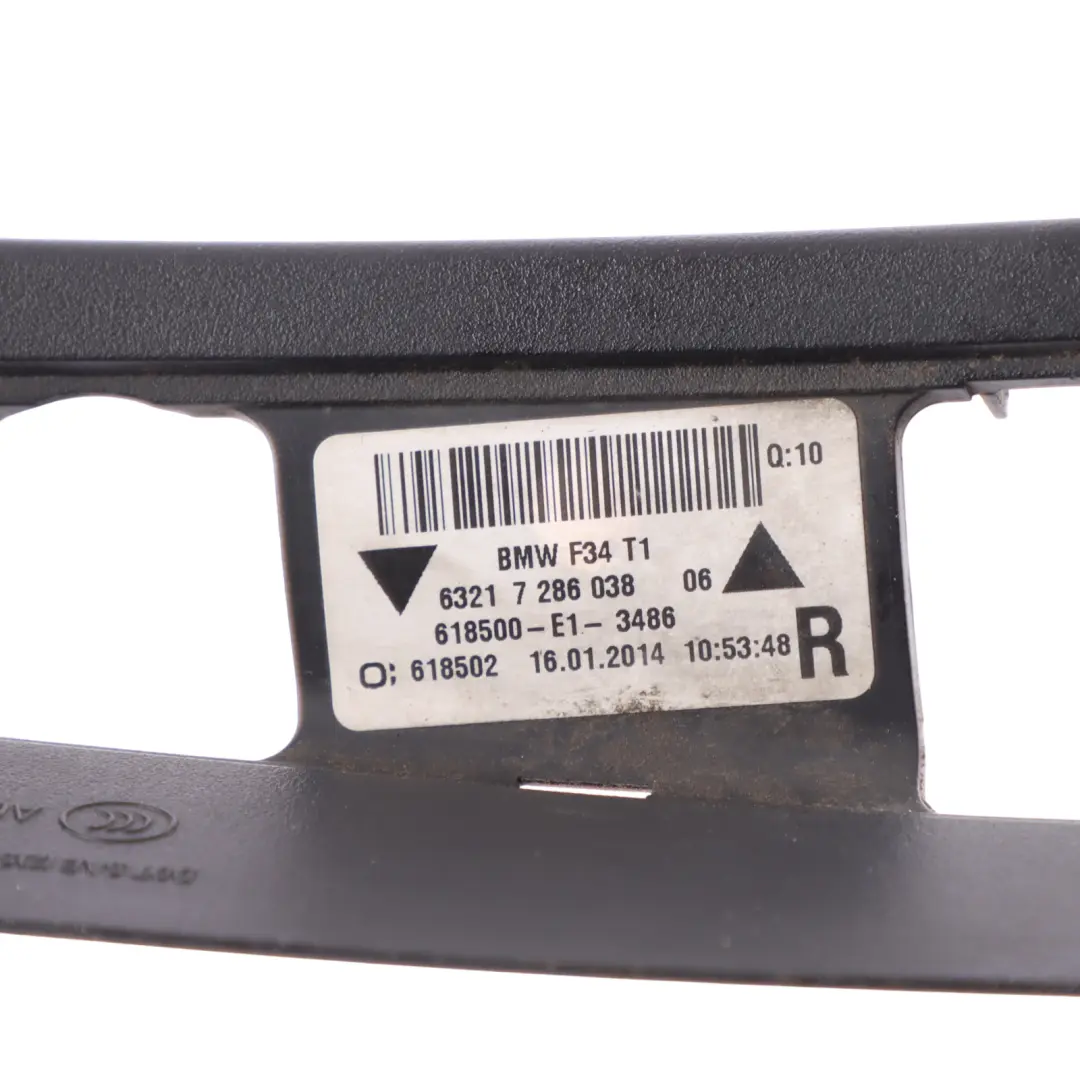 BMW F34 GT Rear Lamp Bracket Trim Tail Light Cover Drip Right O/S - SKU 7366074 - Part number 7366074