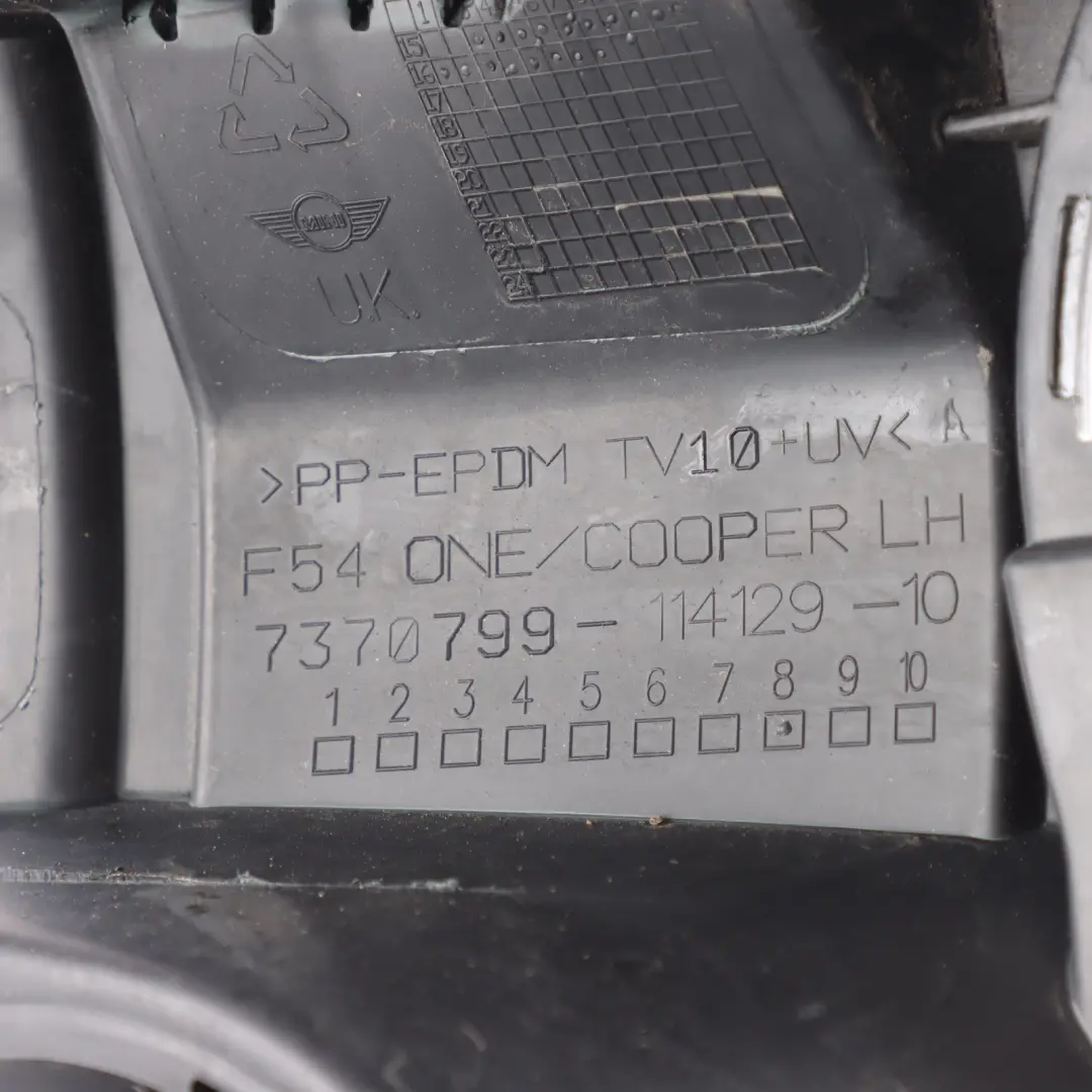 Mini F54 Front Fog Light Mount Surround Bracket Carrier Left N/S - SKU 7370799 - Part number 7370799