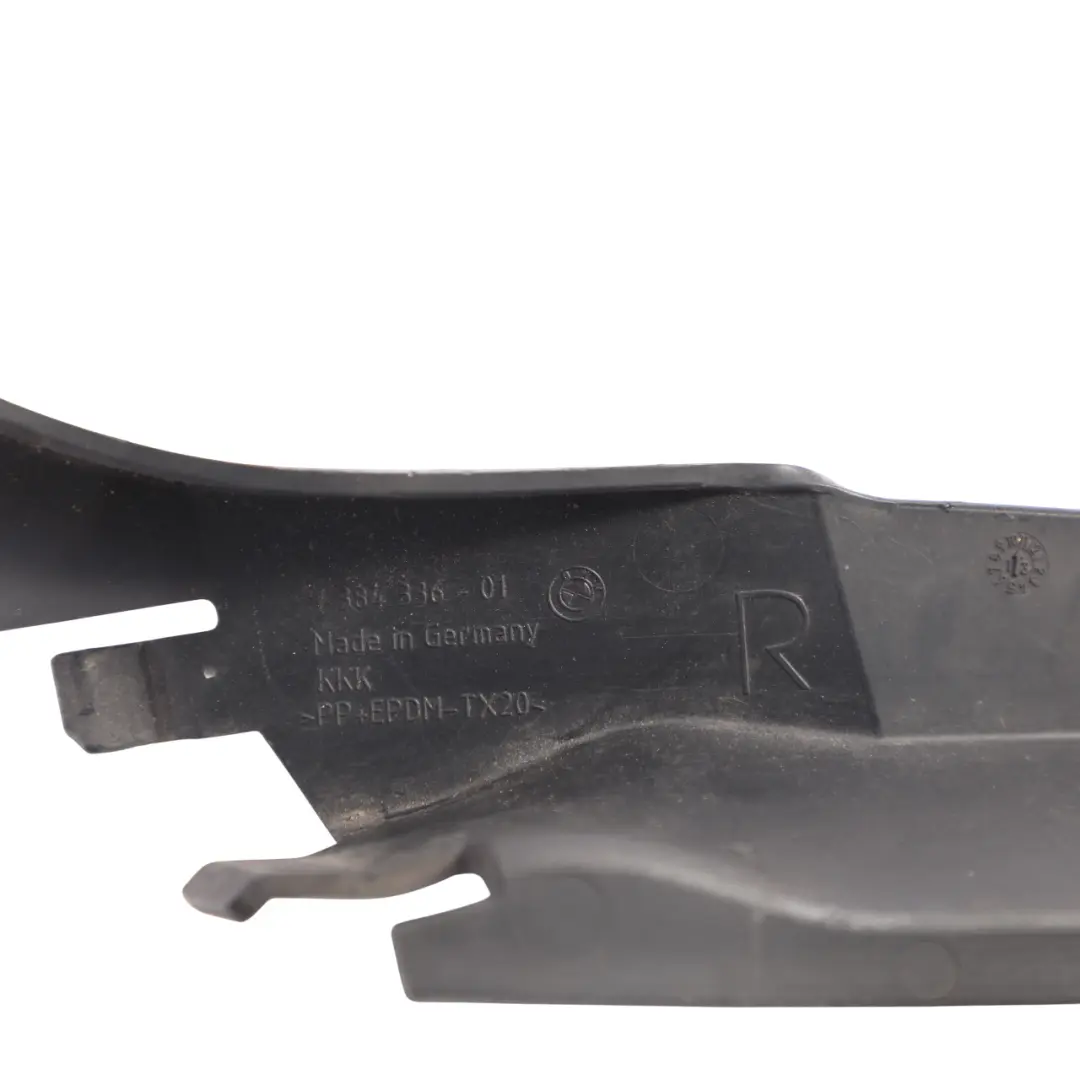 Bonnet Lock Latch Catch Trim Cover Front Right O/S to BMW F34 GT with Part number 7384336 BMW F34 GT Bonnet Lock Latch Catch Trim Cover Front Right O/S - SKU 7384336 - Part number 7384336