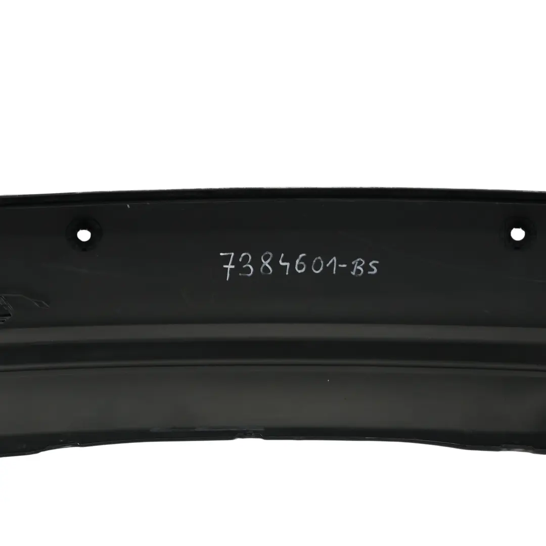BMW F30 LCI Zderzak Tylny PDC Black Sapphire Czarny Metalik - 475 - SKU 7384601-BS - Numer Części 7384601