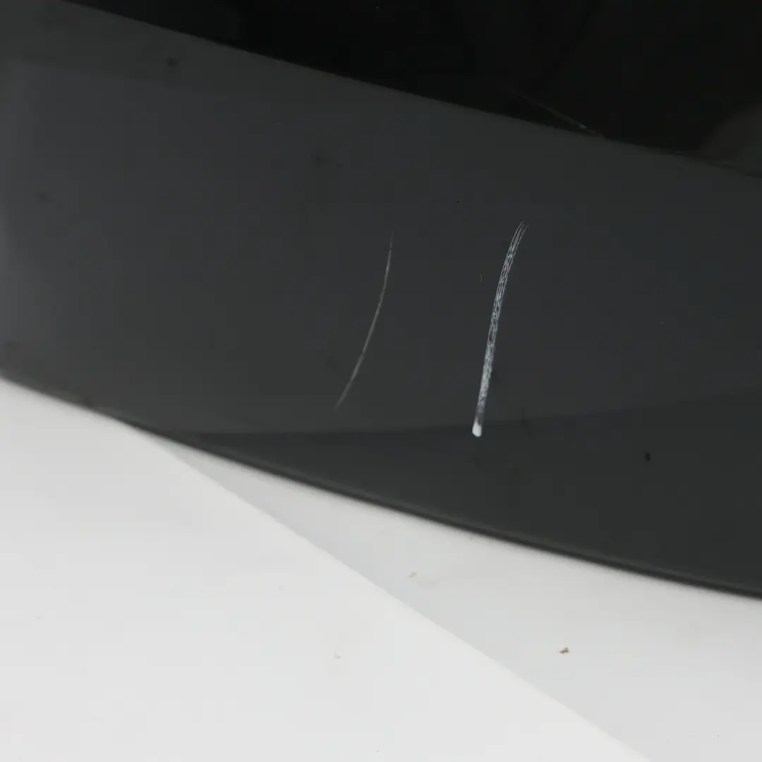 Bumper Trim Panel PDC Black Sapphire Metallic - 475 to BMW F30 LCI Rear with Part number 7384601 BMW F30 LCI Rear Bumper Trim Panel PDC Black Sapphire Metallic - 475 - SKU 7384601-BS - Part number 7384601