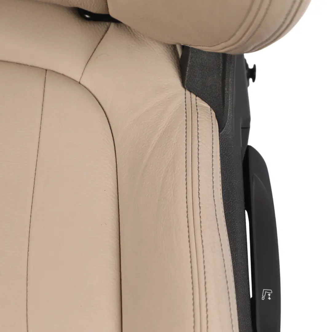 BMW F45 F48 Front Seat Sport Heated Leather Oyster Left N/S - SKU 7398597-2 - Part number 7398597