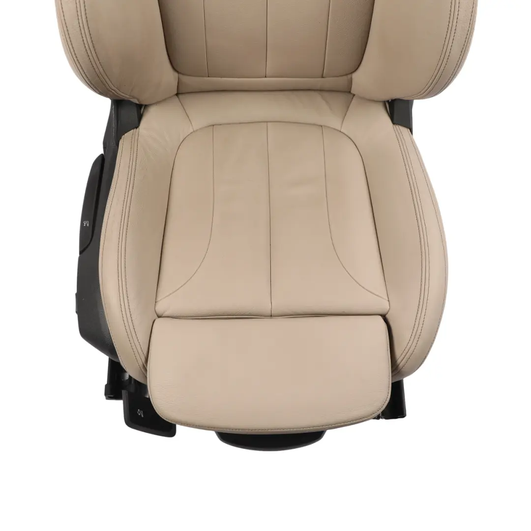 BMW F45 X1 F48 Front Seat Sport Heated Leather Oyster Right O/S - SKU 7398598-2 - Part number 7398598