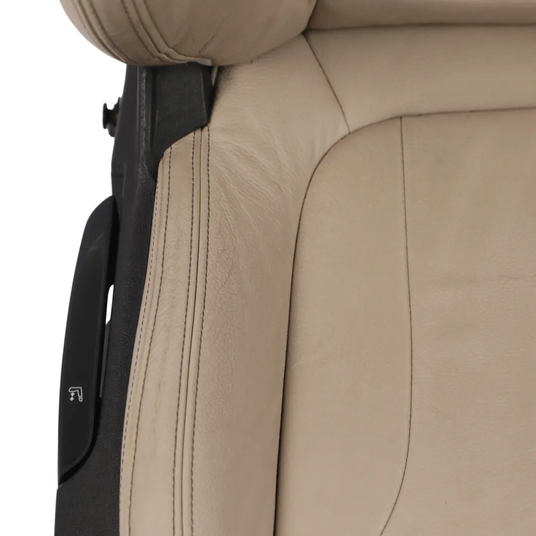 BMW F45 X1 F48 Front Seat Sport Heated Leather Oyster Right O/S - SKU 7398598-2 - Part number 7398598