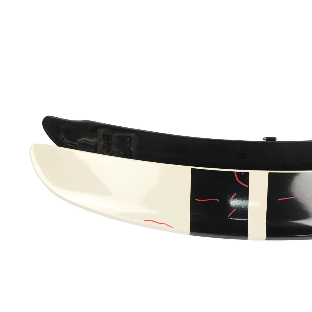 Spoiler Trim Panel Pepper White - 850 to Mini Roadster R59 Rear Active Electric with Part number 7400303 Mini Roadster R59 Rear Active Electric Spoiler Trim Panel Pepper White - 850 - SKU 7400303-PW - Part number 7400303