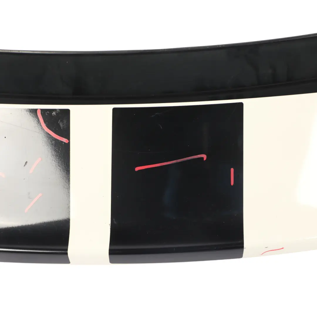 Mini Roadster R59 Rear Active Electric Spoiler Trim Panel Pepper White - 850 - SKU 7400303-PW - Part number 7400303