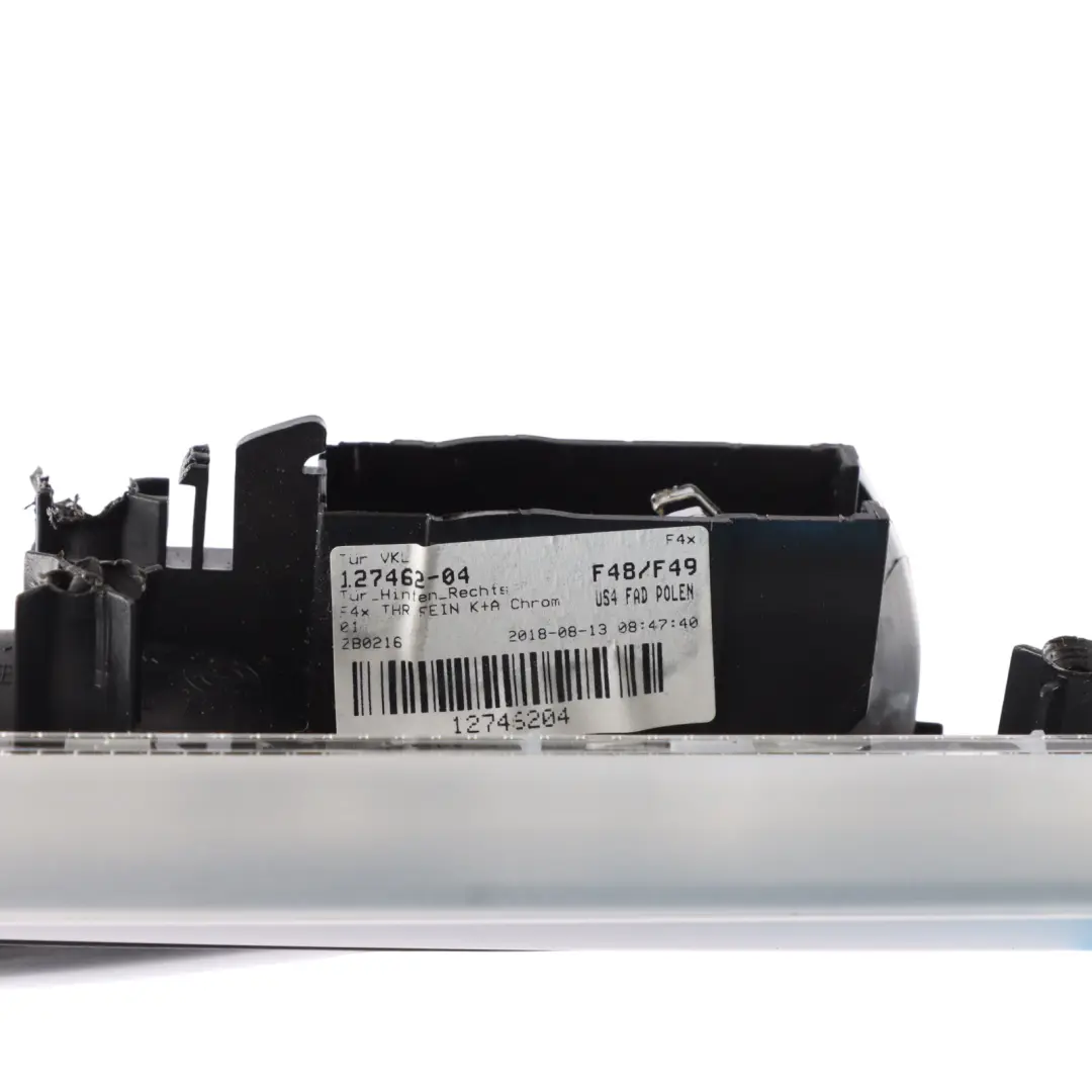 Interior Door Card Handle Grab Trim Panel Rear Right O/S to BMW F48 with Part number 7410978 BMW F48 Interior Door Card Handle Grab Trim Panel Rear Right O/S - SKU 7410978-1 - Part number 7410978