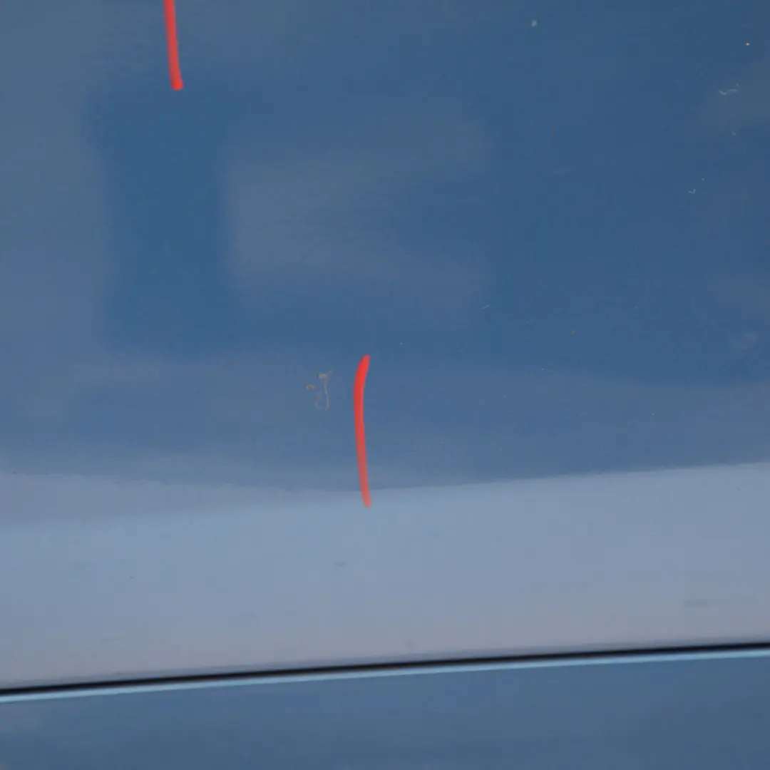 Door Front Left N/S Panelling Cover Estoril Blau Metallic - B45 to BMW X1 F48 with Part number 7414369 BMW X1 F48 Door Front Left N/S Panelling Cover Estoril Blau Metallic - B45 - SKU 7414369-EB - Part number 7414369