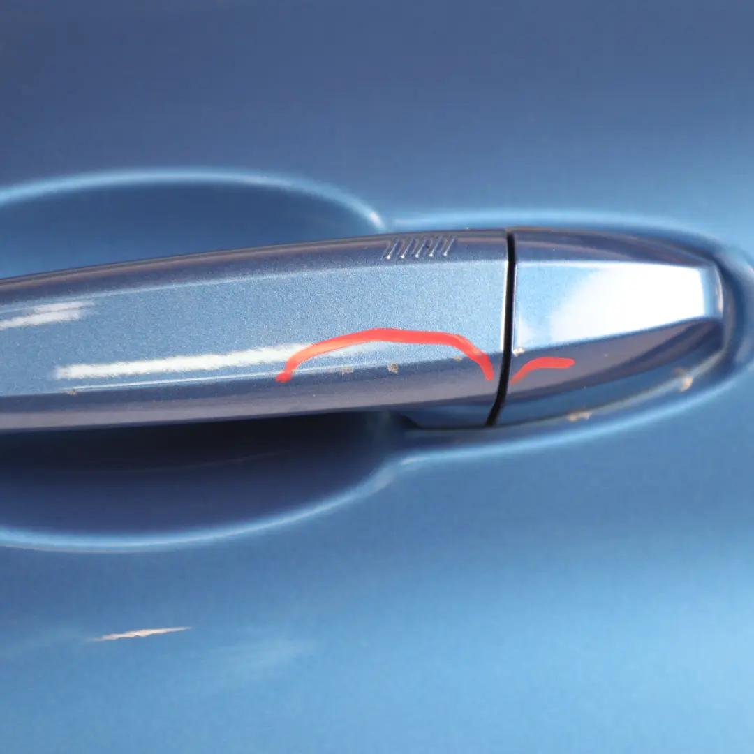 BMW X1 F48 Door Front Left N/S Panelling Cover Estoril Blau Metallic - B45 - SKU 7414369-EB - Part number 7414369