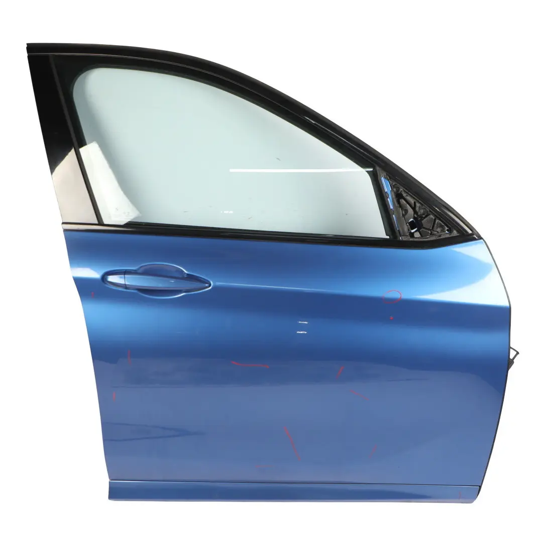 BMW X1 F48 Door Front Right O/S Estoril Blau Metallic - B45