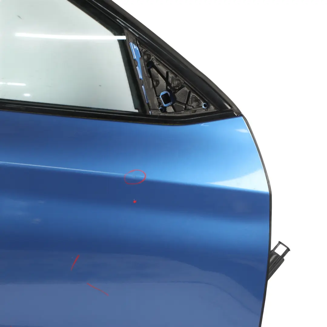 Door Front Right O/S Estoril Blau Metallic - B45 to BMW X1 F48 with Part number 7414370 BMW X1 F48 Door Front Right O/S Estoril Blau Metallic - B45 - SKU 7414370-EB - Part number 7414370