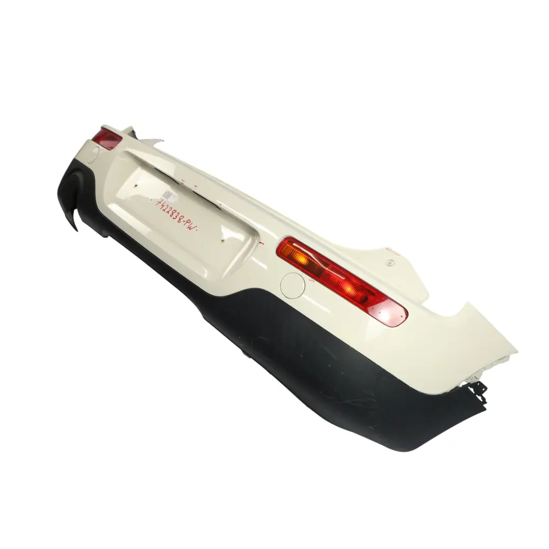 Mini Clubman F54 Zderzak Tylny Osłona Pepper White Biały - 850 - SKU 7422838-PW - Numer Części 7422838