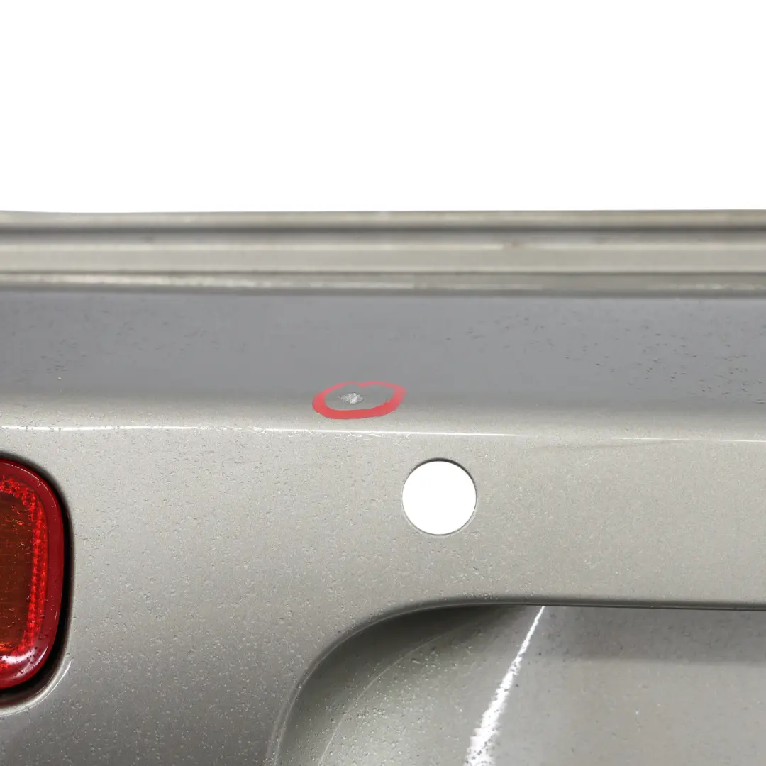 Mini Clubman F54 JCW Rear Bumper Trim Panel Covering Melting Silver Metallic C2K - SKU 7422840-MELT - Part number 7422840