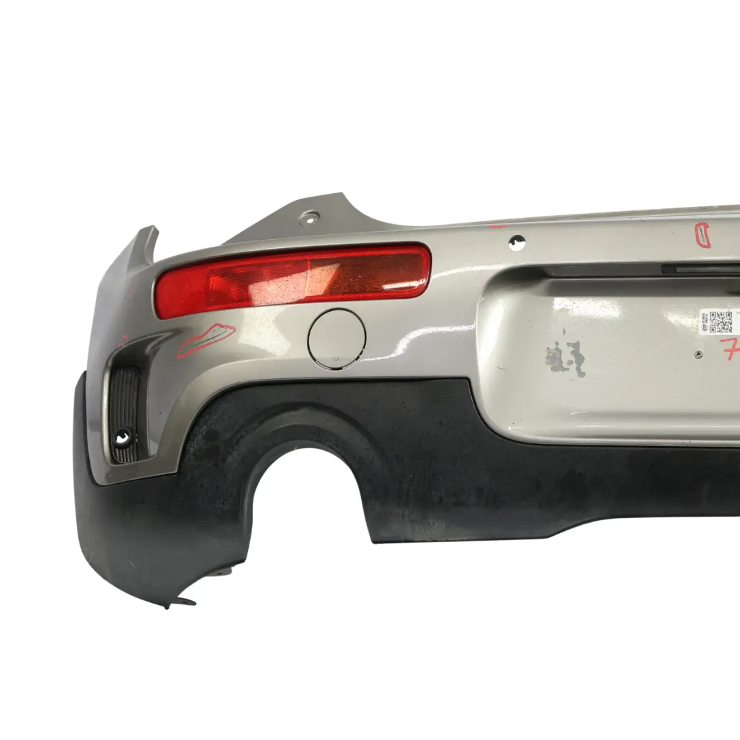 Mini Clubman F54 JCW Rear Bumper Trim Panel Covering Melting Silver Metallic C2K - SKU 7422840-MELT - Part number 7422840