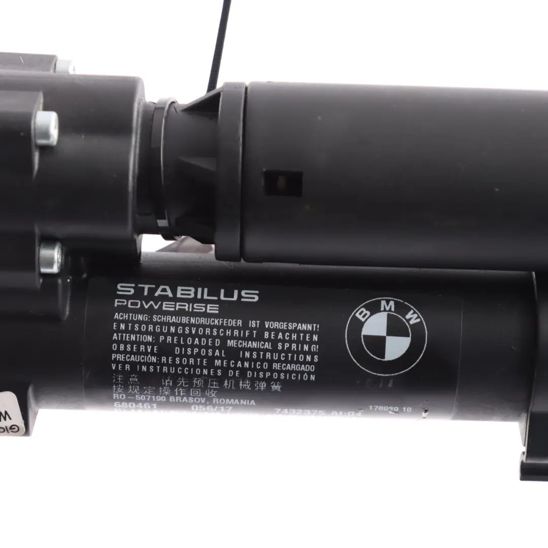 Strut Tailgate Spindle Drive Rear Left N/S Trunk Lid to BMW F36 Gran Coupe with Part number 7432375 BMW F36 Gran Coupe Strut Tailgate Spindle Drive Rear Left N/S Trunk Lid - SKU 7432375-1 - Part number 7432375