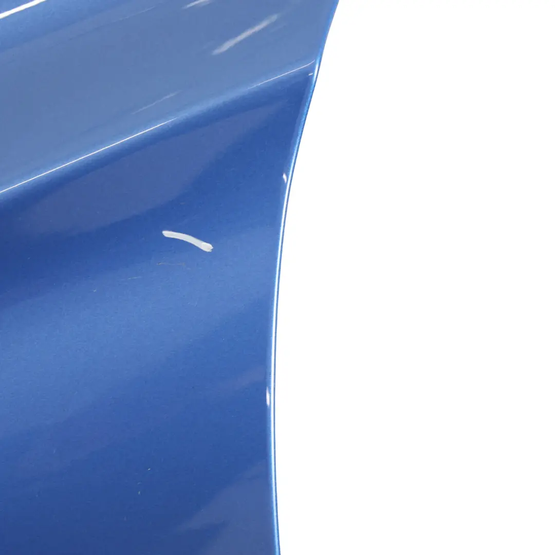 Side Wing Panel Fender Front Left N/S Estoril Blau Metallic - B45 to BMW F30 F31 with Part number 7438439 BMW F30 F31 Side Wing Panel Fender Front Left N/S Estoril Blau Metallic - B45 - SKU 7438439-EB1 - Part number 7438439