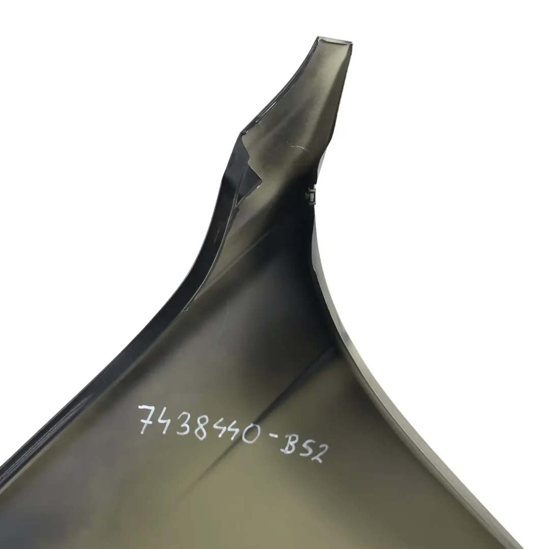 BMW F30 F31 Side Wing Panel Fender Front Right O/S Black Sapphire Metallic 475 - SKU 7438440-BS2 - Part number 7438440