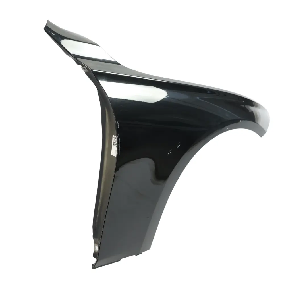 BMW F30 F31 Side Wing Panel Fender Front Right O/S Black Sapphire Metallic 475 - SKU 7438440-BS2 - Part number 7438440