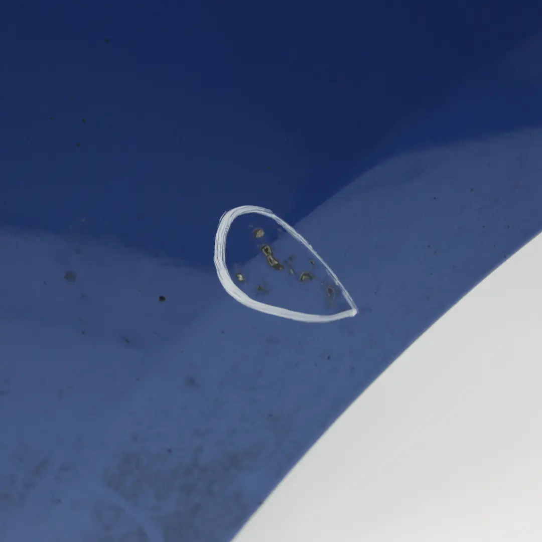 BMW F30 F31 Side Wing Panel Fender Front Right O/S Estoril Blue Metallic - B45 - SKU 7438440-EB1 - Part number 7438440