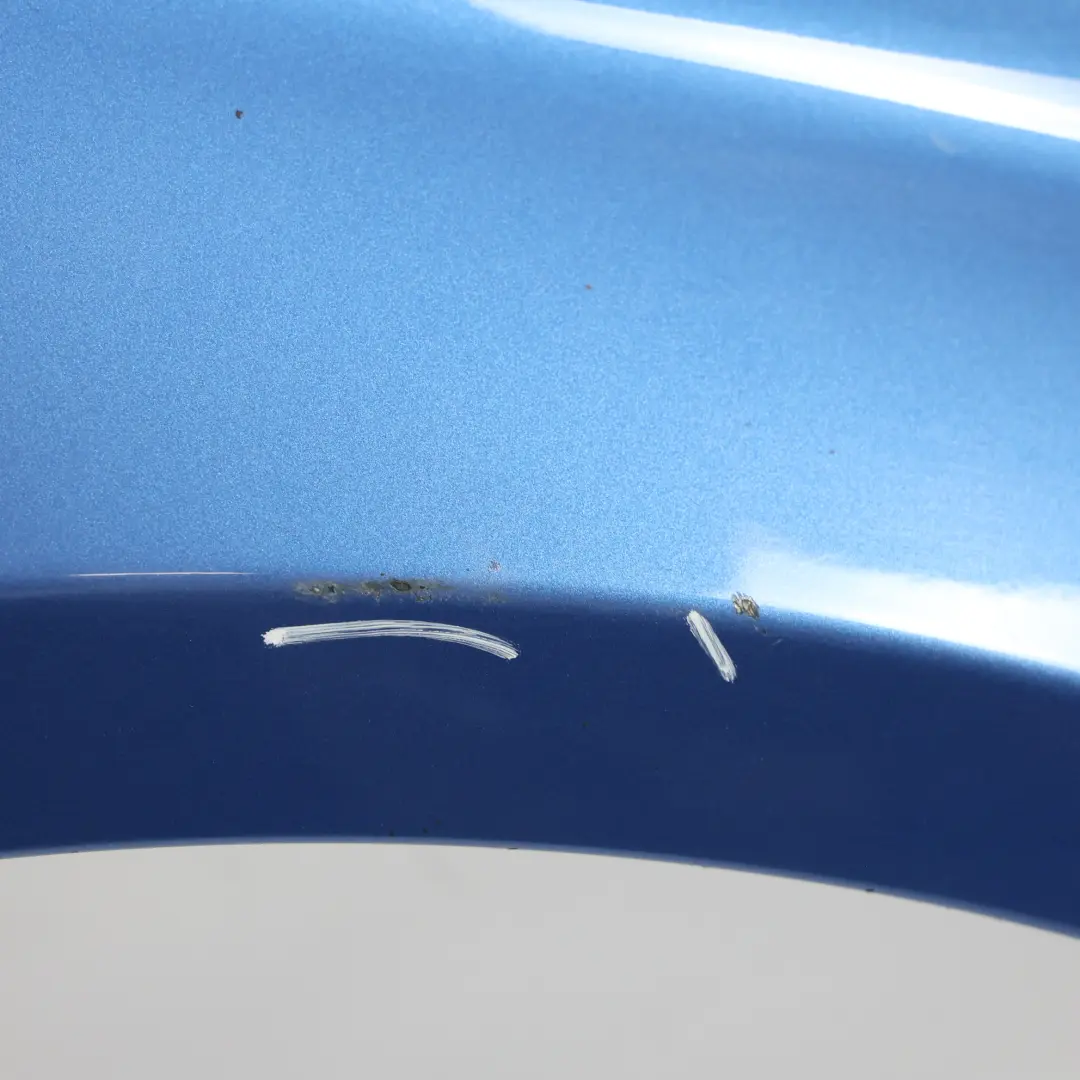 Side Wing Panel Fender Front Right O/S Estoril Blue Metallic - B45 to BMW F30 F31 with Part number 7438440 BMW F30 F31 Side Wing Panel Fender Front Right O/S Estoril Blue Metallic - B45 - SKU 7438440-EB1 - Part number 7438440