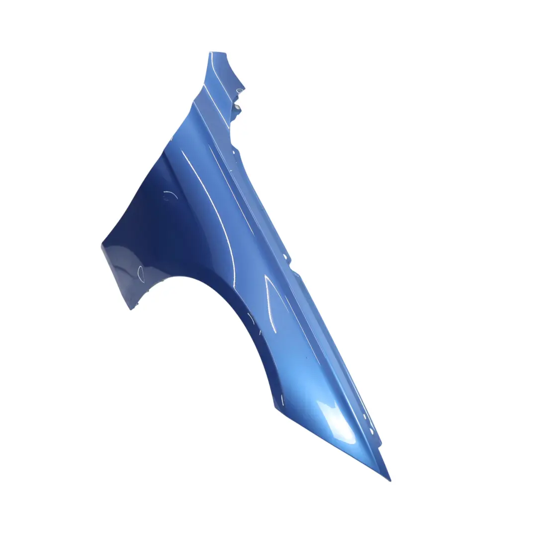 BMW F30 F31 Panel Lateral Guardabarros Delantero Derecho Estoril Blue - B45 - SKU 7438440-EB1 - Número de pieza 7438440