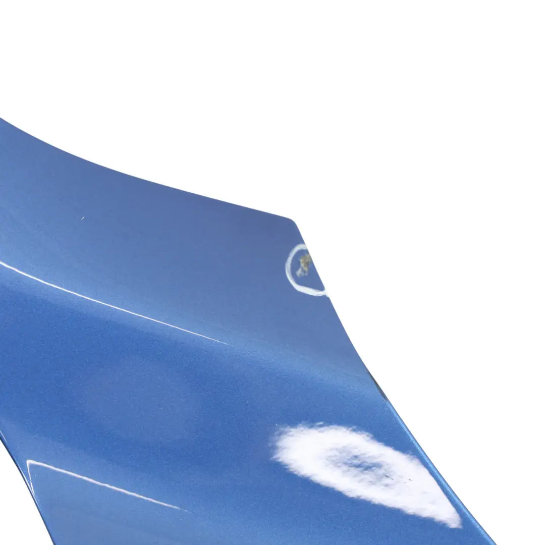 Side Wing Panel Fender Front Right O/S Estoril Blue Metallic - B45 to BMW F30 F31 with Part number 7438440 BMW F30 F31 Side Wing Panel Fender Front Right O/S Estoril Blue Metallic - B45 - SKU 7438440-EB1 - Part number 7438440