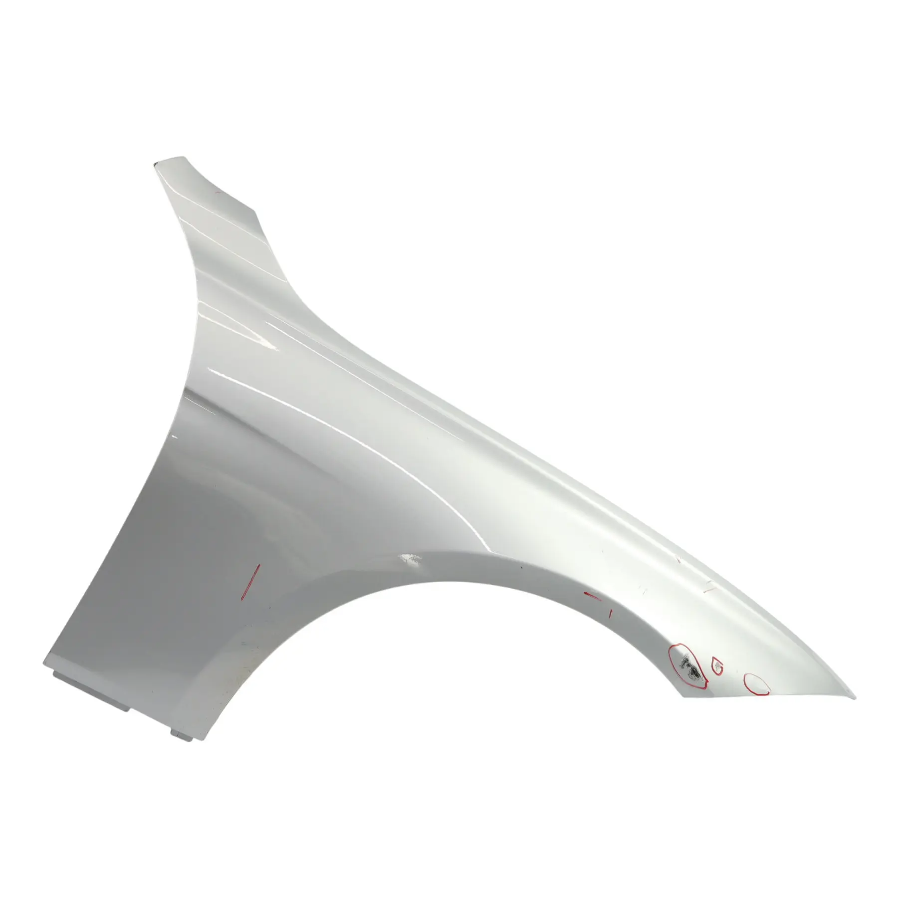 BMW F30 F31 Parafango Laterale Anteriore Destro Glacier Silver Metallic - A83