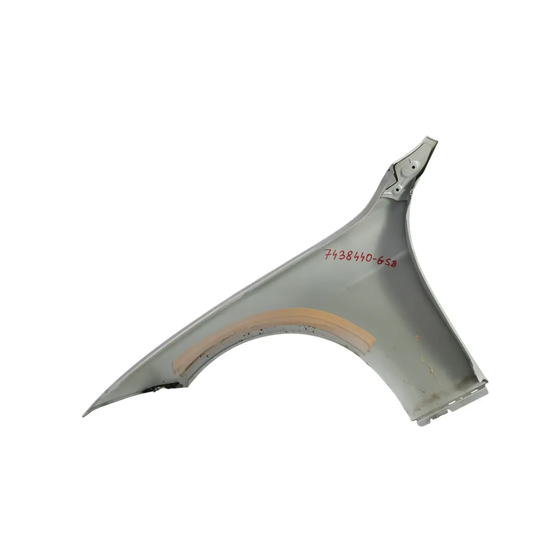 BMW F30 F31 Parafango Laterale Anteriore Destro Glacier Silver Metallic - A83 - SKU 7438440-GSB - Numero di parte 7438440