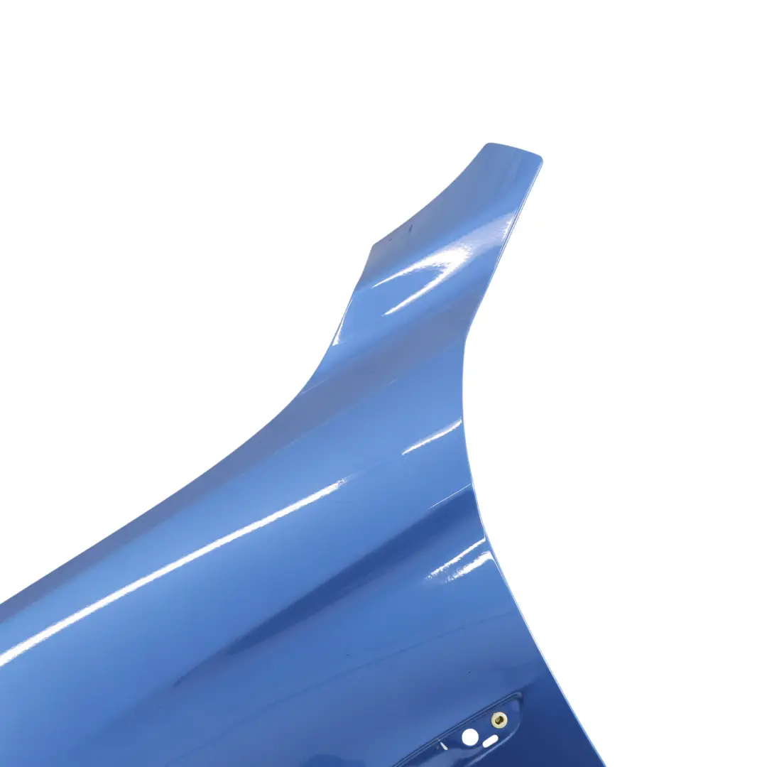 BMW F32 F33 Pannello laterale parafango anteriore sinistro Estoril Blue - B45 - SKU 7438441-EB - Numero di parte 7438441