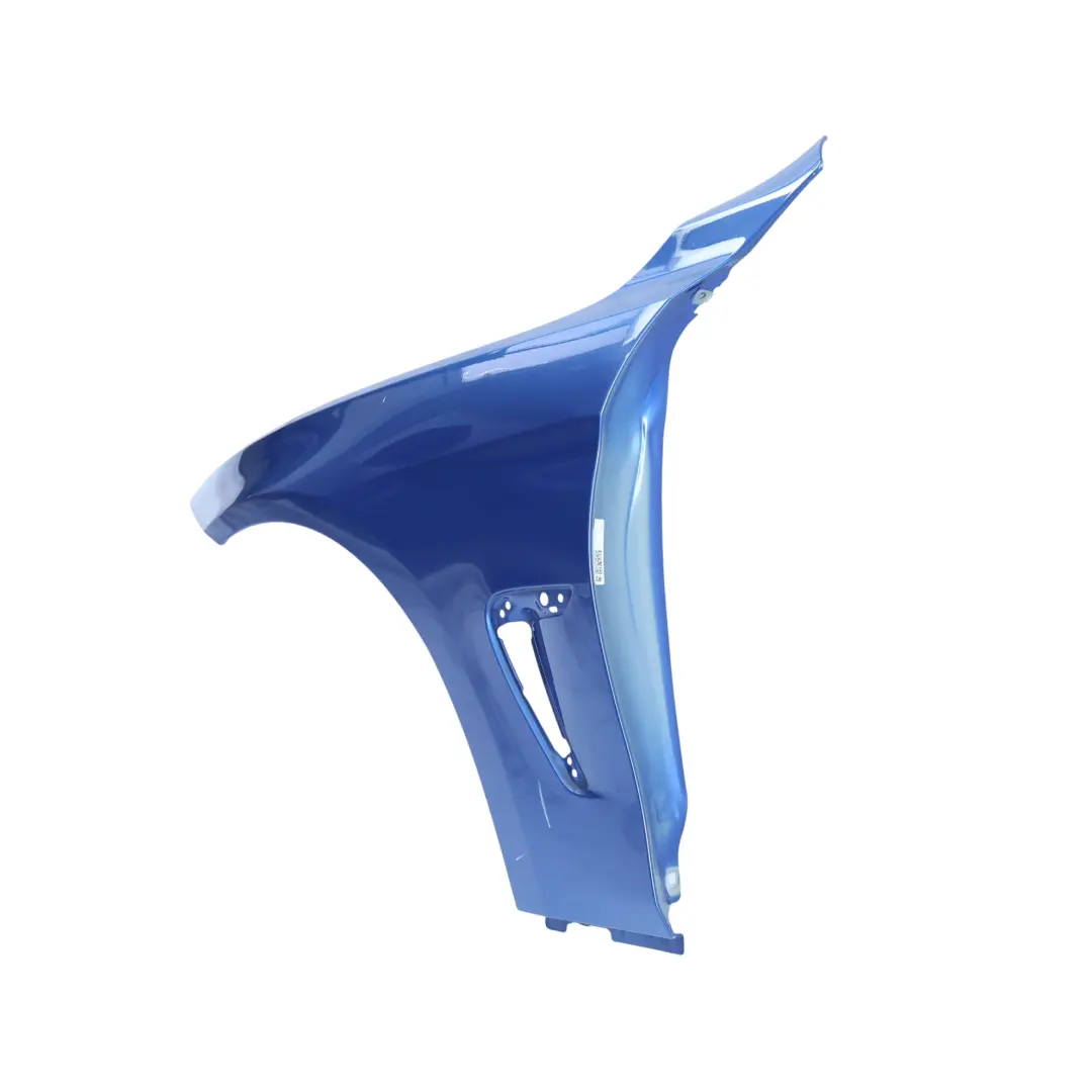 BMW F32 F33 Panel Lateral Guardabarros Delantero Izquierdo Estoril Blue - B45 - SKU 7438441-EB1 - Número de pieza 7438441