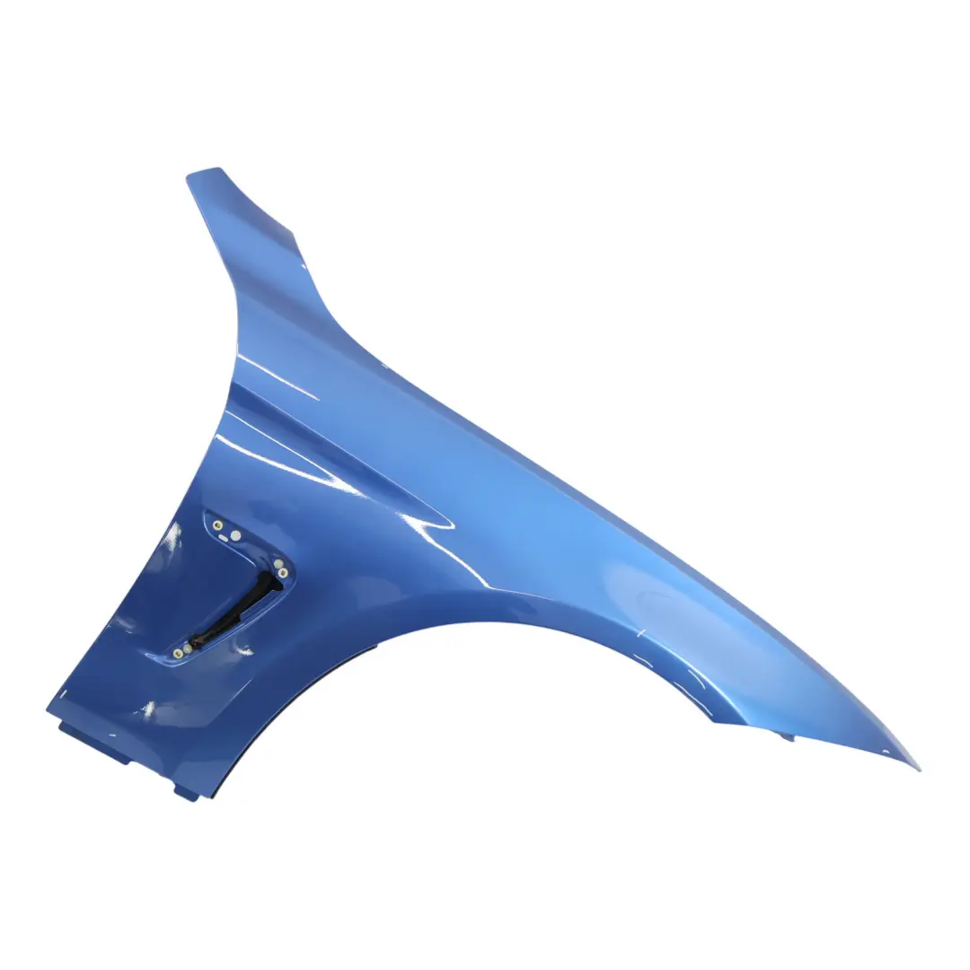 BMW F36 Front Right Wing Fender Side Panel O/S Estoril Blue Metallic - B45 - SKU 7438442-EB - Part number 7438442