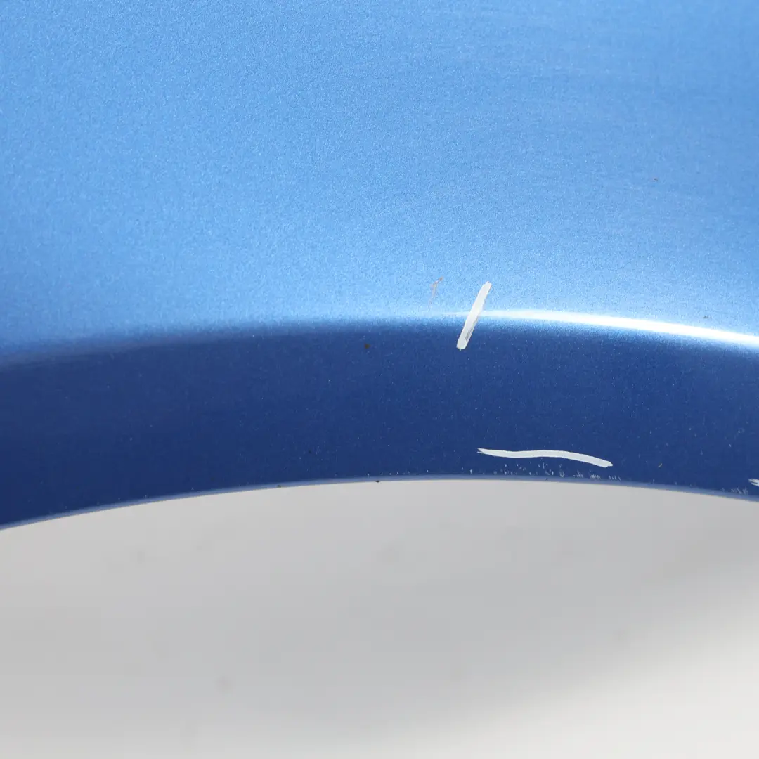 Front Right Wing Fender Side Panel O/S Estoril Blue Metallic - B45 to BMW F36 with Part number 7438442 BMW F36 Front Right Wing Fender Side Panel O/S Estoril Blue Metallic - B45 - SKU 7438442-EB - Part number 7438442