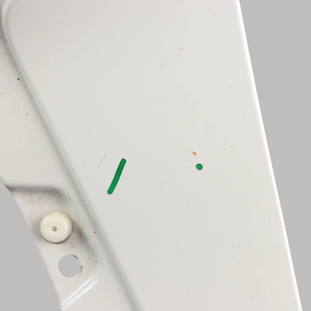 Wing Panel Front Left Side N/S Pepper White - 850 to Mini F54 with Part number 7438921 Mini F54 Wing Panel Front Left Side N/S Pepper White - 850 - SKU 7438921-PW - Part number 7438921