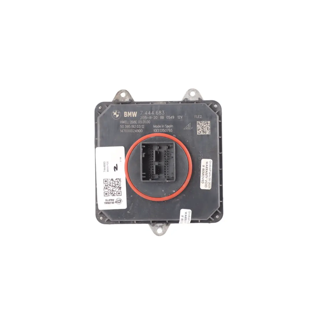BMW F20 F21 LCI LED Module Headlight Lamp Control Unit - SKU 7444683 - Part number 7444683