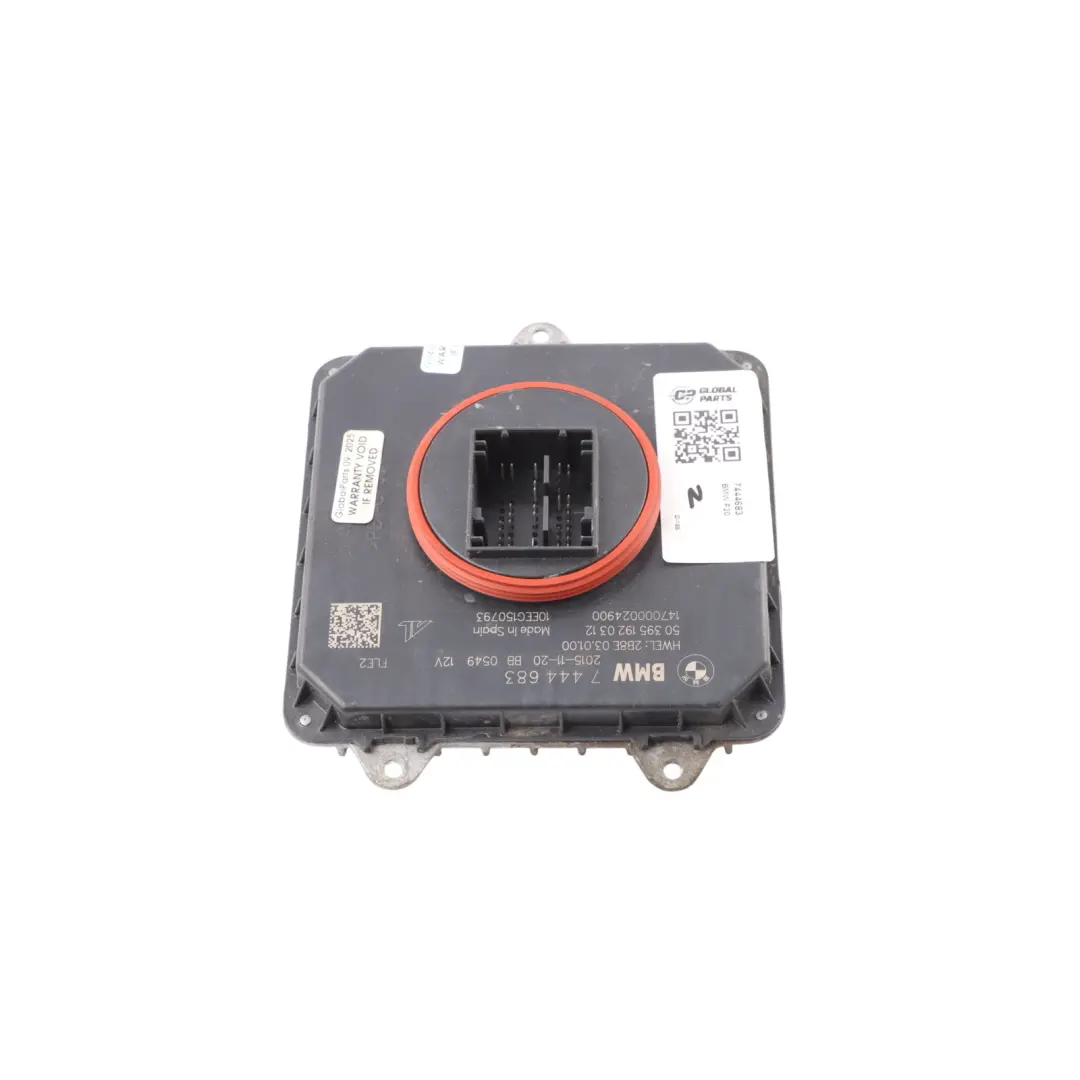 BMW F20 F21 LCI LED Module Headlight Lamp Control Unit - SKU 7444683 - Part number 7444683