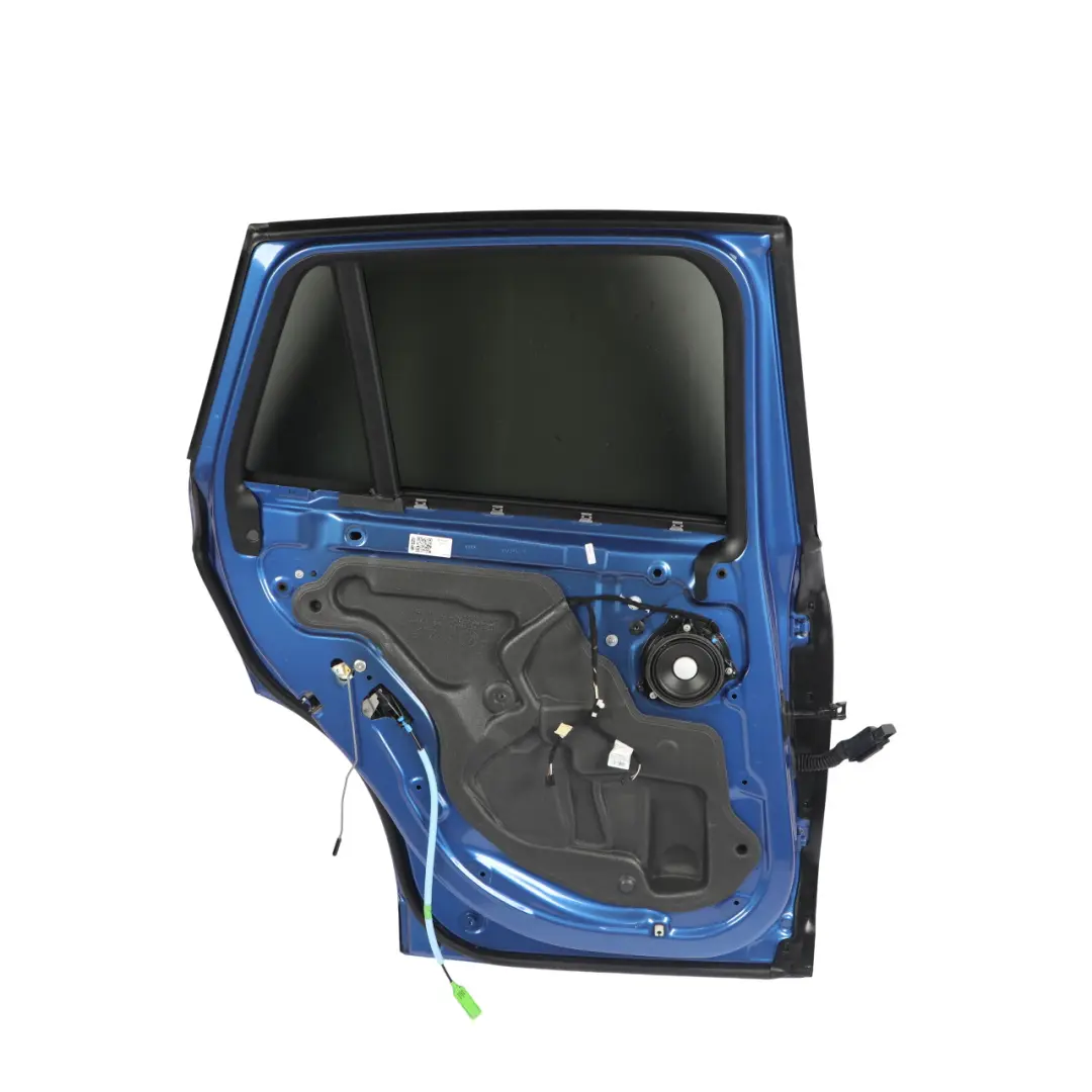 Door Rear Left N/S Estoril Blau Metallic - B45 to BMW X1 F48 with Part number 7461351 BMW X1 F48 Door Rear Left N/S Estoril Blau Metallic - B45 - SKU 7461351-EB - Part number 7461351