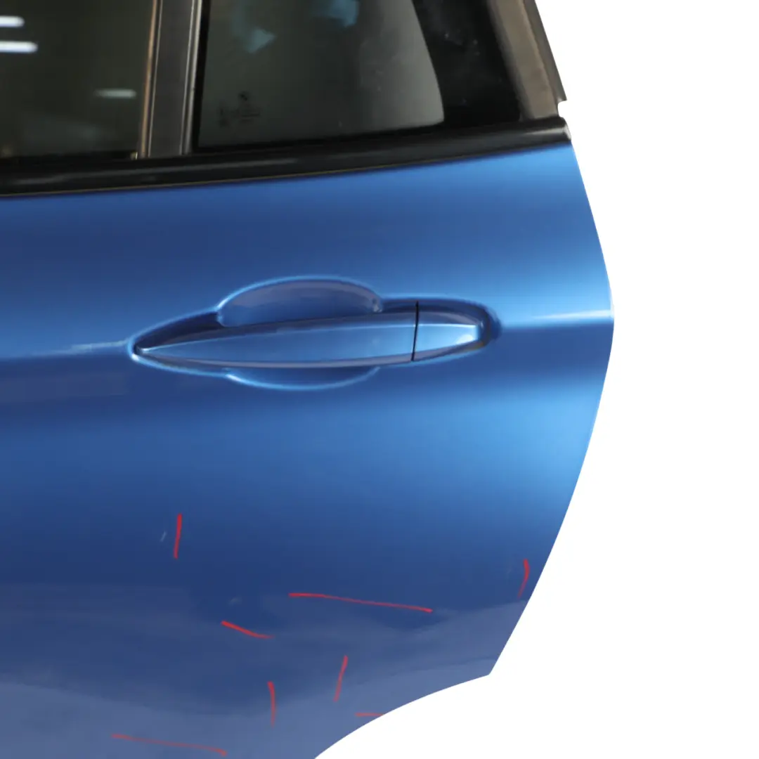 BMW X1 F48 Door Rear Left N/S Estoril Blau Metallic - B45 - SKU 7461351-EB - Part number 7461351